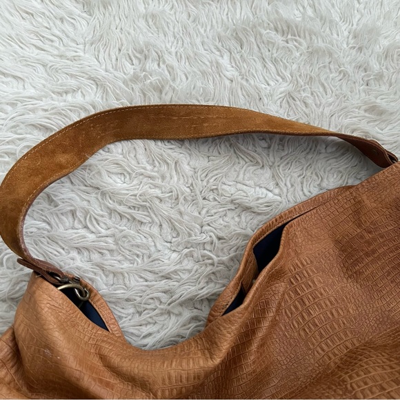 Parker Thatch XL Jane Slouch Bag  - Leather Tan Croco - Picture 14 of 14